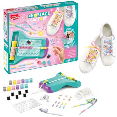 Maped CREATIV Maped Shoelace Factory Laces, Paint and Charms Customization Maped CREATIV Maped Shoelace Factory Laces, Paint and Charms Customization