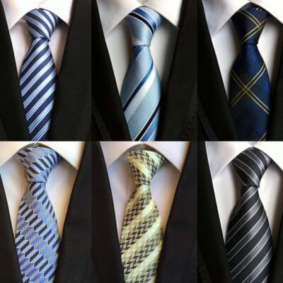 Weishang Classic Men's Silk Tie Necktie Woven JACQUARD Neck Ties Weishang Classic Men's Silk Tie Necktie Woven JACQUARD Neck Ties
