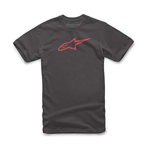 Alpinestars Men's Ageless Classic Tee T-Shirt, (Black/Red 1030), XX-Large (Size: XXL)