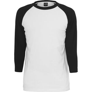 Urban Classics Men's Raglan T-shirt T Shirt, White/Black, 4XL UK Urban Classics Men's Raglan T-shirt T Shirt, White/Black, 4XL UK