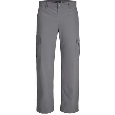 JACK & JONES Male Cargo Trousers Loose Fit Cargo Trousers, Castlerock, 31 W/30 L JACK & JONES Male Cargo Trousers Loose Fit Cargo Trousers, Castlerock, 31 W/30 L