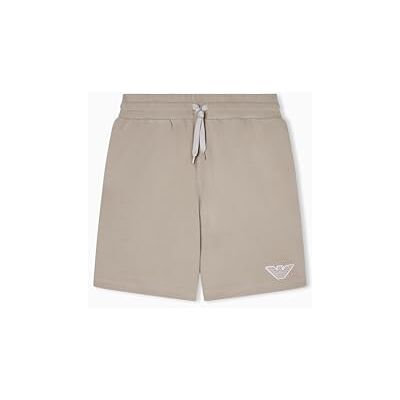 Emporio Armani Men's Eagle Patch Bermuda Short Beige XL Emporio Armani Men's Eagle Patch Bermuda Short Beige XL