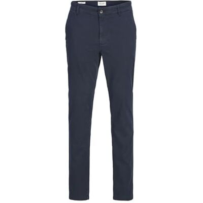 JACK & JONES Jpstmarco Jjarthur Chino Sn, Night Sky, 28 W/32 L JACK & JONES Jpstmarco Jjarthur Chino Sn, Night Sky, 28 W/32 L