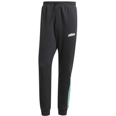 adidas Men's Men 3-Stripes Fleece Pants, Black, XXL adidas Men's Men 3-Stripes Fleece Pants, Black, XXL