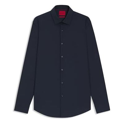 Hugo Boss Men's C-jenno Casual Shirt, Blue (Navy 413), 47 Hugo Boss Men's C-jenno Casual Shirt, Blue (Navy 413), 47