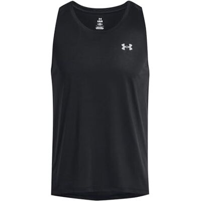Under Armour Men's Launch Singlet Shirt Black Under Armour Men's Launch Singlet Shirt Black