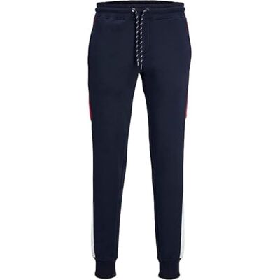 JACK & JONES Men's Jpstwill Jjalex Sweat Pants Nafa Jogging Bottoms, Blazer Navy, L JACK & JONES Men's Jpstwill Jjalex Sweat Pants Nafa Jogging Bottoms, Blazer Navy, L