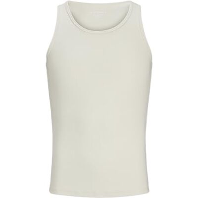 JACK & JONES Jorislington Rib Tank Top, Antique White, S JACK & JONES Jorislington Rib Tank Top, Antique White, S