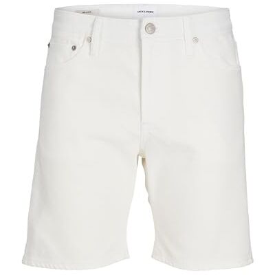 JACK & JONES JACK&JONES JJICHRIS JJEVAN Shorts AM 095, White (White Denim), S JACK & JONES JACK&JONES JJICHRIS JJEVAN Shorts AM 095, White (White Denim), S