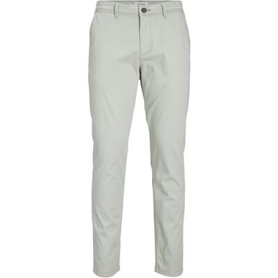 JACK & JONES Male Chino Trousers Slim Fit Chino Trousers, Desert Sage, 31 W/30 L JACK & JONES Male Chino Trousers Slim Fit Chino Trousers, Desert Sage, 31 W/30 L