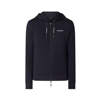 Armani Exchange Men's Everyday French Terry Hoodie Hoodie Not Applicable, Blue (NAVY 1510), Large Armani Exchange Men's Everyday French Terry Hoodie Hoodie Not Applicable, Blue (NAVY 1510), Large
