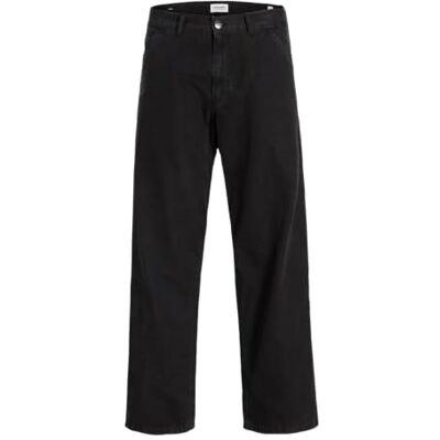 JACK & JONES Jpstalex Ember Worker Pant Sn, Black, 32 W/32 L JACK & JONES Jpstalex Ember Worker Pant Sn, Black, 32 W/32 L