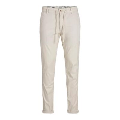 JACK & JONES JPSTMARCO JJSUMMER Chino, Moonbeam, 32 W/34 L JACK & JONES JPSTMARCO JJSUMMER Chino, Moonbeam, 32 W/34 L