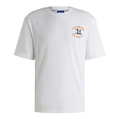 Hugo Boss Men's Nodiwop 10266462 01 T_Shirt, White100, M Hugo Boss Men's Nodiwop 10266462 01 T_Shirt, White100, M