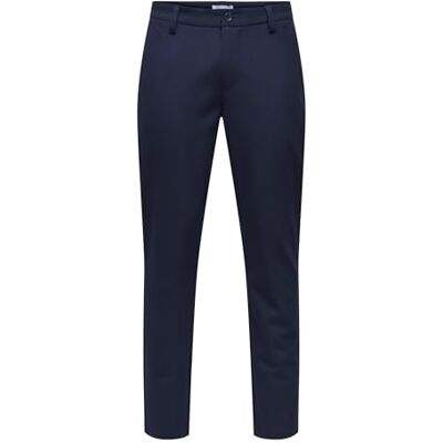 Only & Sons Onsbrad Life Slim 0184 Pant Noos, Blazer Navy, 33 W/30 L Only & Sons Onsbrad Life Slim 0184 Pant Noos, Blazer Navy, 33 W/30 L
