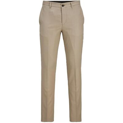 JACK & JONES JACK&JONES Men's JPRSOLARIS Trouser NOOS Suit Pants, Pure Cashmere/Fit:Super Slim FIT, JACK & JONES JACK&JONES Men's JPRSOLARIS Trouser NOOS Suit Pants, Pure Cashmere/Fit:Super Slim FIT,