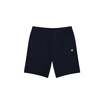 Champion Legacy Basics-Powerblend Terry Bermuda Shorts Mens, Blu Marino, S Champion Legacy Basics-Powerblend Terry Bermuda Shorts Mens, Blu Marino, S