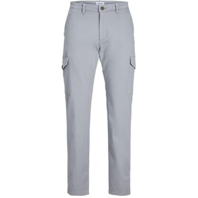 JACK & JONES Men's Jpstollie Jjbowie Cargo Sa Noos Cargo Trousers, Ultimate Grey, 34 W/32 L JACK & JONES Men's Jpstollie Jjbowie Cargo Sa Noos Cargo Trousers, Ultimate Grey, 34 W/32 L