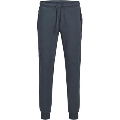 JACK & JONES Mens Jpstwill Jjfusion Sweat Pants Nb Noos Joggers, Navy Blazer/Detail: Melange, XL UK JACK & JONES Mens Jpstwill Jjfusion Sweat Pants Nb Noos Joggers, Navy Blazer/Detail: Melange, XL UK