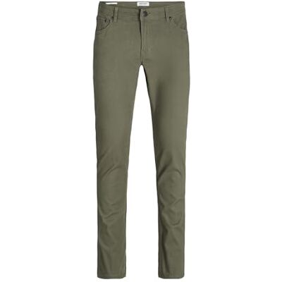 JACK & JONES Men's Jpstglenn Jjoriginal Trousers, Dusty Olive, 29 W/34 L JACK & JONES Men's Jpstglenn Jjoriginal Trousers, Dusty Olive, 29 W/34 L