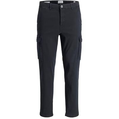 JACK & JONES Jpstace Arthur Dobby Cargo Sn, Dark Navy, 31 W/34 L JACK & JONES Jpstace Arthur Dobby Cargo Sn, Dark Navy, 31 W/34 L