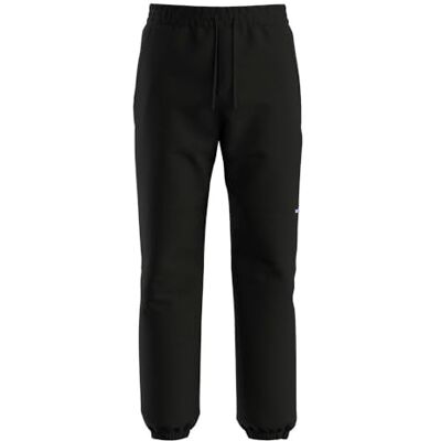 Hugo Boss Men's Gibor242 Tapered Fit Textured Cotton Trousers, 001black, S Hugo Boss Men's Gibor242 Tapered Fit Textured Cotton Trousers, 001black, S