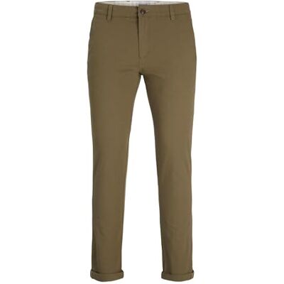 JACK & JONES Slim fit Chinos in Olive Olive Night 30" Olive Night30 Olive Night JACK & JONES Slim fit Chinos in Olive Olive Night 30" Olive Night30 Olive Night