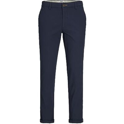 JACK & JONES Men's Jpstmarco Jjfury Ana Noos Trousers, Blazer Navy, 34 W/32 L JACK & JONES Men's Jpstmarco Jjfury Ana Noos Trousers, Blazer Navy, 34 W/32 L
