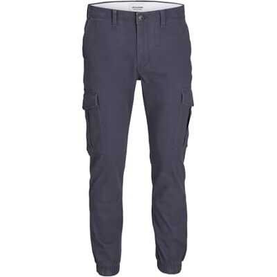 JACK & JONES JACK&JONES JPSTMARCO JJJOE Cuffed Cargo, India Ink, 27 W/30 L JACK & JONES JACK&JONES JPSTMARCO JJJOE Cuffed Cargo, India Ink, 27 W/30 L