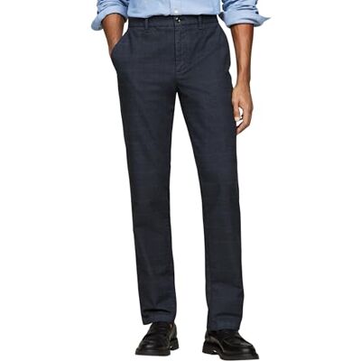 Tommy Hilfiger Men's Denton Straight Fit Chinos, Blue (Desert Sky), 28W/32L Tommy Hilfiger Men's Denton Straight Fit Chinos, Blue (Desert Sky), 28W/32L