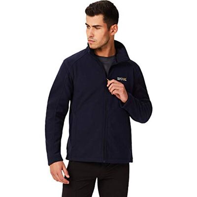 Regatta Great Outdoors Mens Hedman II Two Tone Full Zip Fleece Jacket (M) (Navy/Navy) Regatta Great Outdoors Mens Hedman II Two Tone Full Zip Fleece Jacket (M) (Navy/Navy)