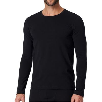 Schiesser Men's 95/5 Organic Cotton Long Sleeve Vest Underwear (Pack of 1) Schiesser Men's 95/5 Organic Cotton Long Sleeve Vest Underwear (Pack of 1)