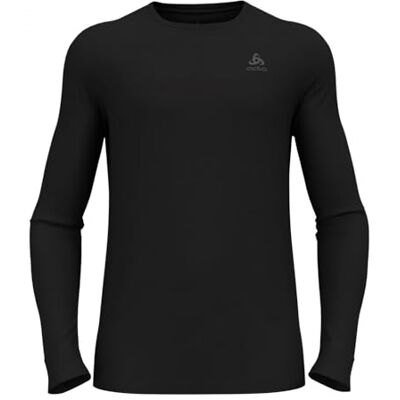 Odlo Men Functional Underwear Long Sleeve Shirt Merino 260, Black, S Odlo Men Functional Underwear Long Sleeve Shirt Merino 260, Black, S