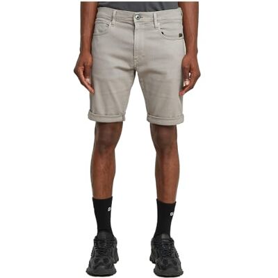 G-STAR 3301 Slim Denim Shorts Shorts Men's , Green (Flint Grey Gd D10481-c258-h120) , 31W G-STAR 3301 Slim Denim Shorts Shorts Men's , Green (Flint Grey Gd D10481-c258-h120) , 31W