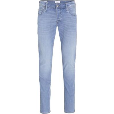 JACK & JONES Jjiglenn Jjoriginal SQ 330 Noos Slim Fit Jeans Male, Blue Denim, 32 W/36 L JACK & JONES Jjiglenn Jjoriginal SQ 330 Noos Slim Fit Jeans Male, Blue Denim, 32 W/36 L