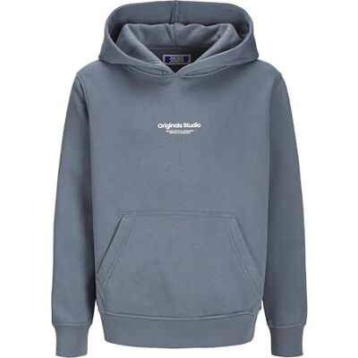 JACK & JONES Male Hoodie Printed Hoodie, stormy weather, S JACK & JONES Male Hoodie Printed Hoodie, stormy weather, S