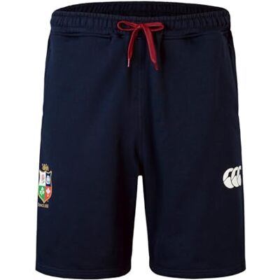 Canterbury Men's British & Irish Lions Fleece Rugby Shorts Heavyweight Fabric Official British & Irish Lions Licensed Product Leisure Shorts, Dark Sapphire, S Canterbury Men's British & Irish Lions Fleece Rugby Shorts Heavyweight Fabric Official British & Irish Lions Licensed Product Leisure Shorts, Dark Sapphire, S