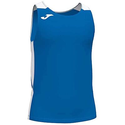 Joma Record II Men's T-Shirt Royal White Joma Record II Men's T-Shirt Royal White