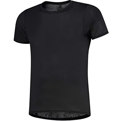 Rogelli Underwear T-Shirt Ss Kite, unisex_adult, Underwear Tee, 070.015, Black, S/M Rogelli Underwear T-Shirt Ss Kite, unisex_adult, Underwear Tee, 070.015, Black, S/M