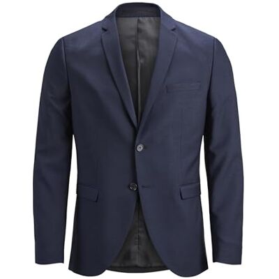 JACK & JONES Men's Jprsolaris Blazer Noos, Dark Navy, 44 JACK & JONES Men's Jprsolaris Blazer Noos, Dark Navy, 44