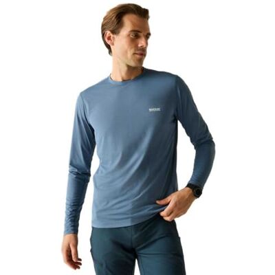 Regatta Mndoantiinsectlst Mindo Long Sleeve Insect Shirt for Men Men, Blue, XL Regatta Mndoantiinsectlst Mindo Long Sleeve Insect Shirt for Men Men, Blue, XL