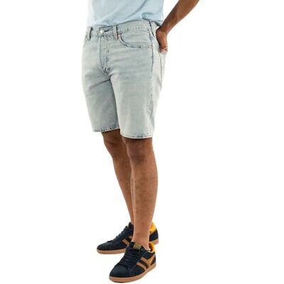 Levi's Men's 501 Original Denim Shorts, Light Thread LTWT Sh, 38W Levi's Men's 501 Original Denim Shorts, Light Thread LTWT Sh, 38W