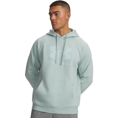 Under Armour UA Rival Fleece Logo HD Enamel Blue / / Refresh Mint XL Under Armour UA Rival Fleece Logo HD Enamel Blue / / Refresh Mint XL