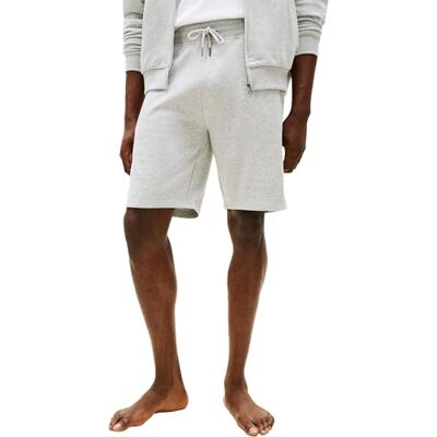Tommy Hilfiger Men’s Sweat Shorts Track with Side Pockets, Grey (Ice Grey Heather), XXL Tommy Hilfiger Men’s Sweat Shorts Track with Side Pockets, Grey (Ice Grey Heather), XXL