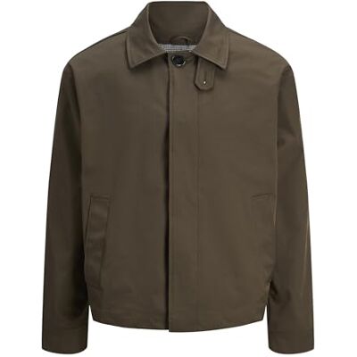 JACK & JONES Men's Jorpilo Short Top Coat Sn, Wren, XS JACK & JONES Men's Jorpilo Short Top Coat Sn, Wren, XS