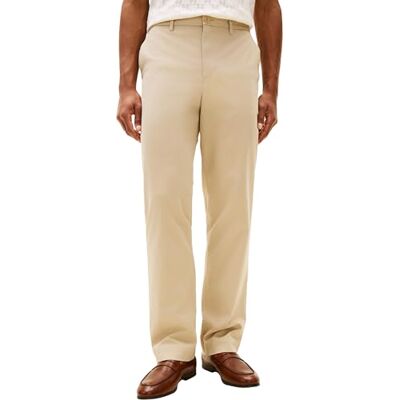 Tommy Hilfiger Men’s Chinos Dover Essential Twill Relaxed Fit, Beige (Sandalwood), 31W/30L Tommy Hilfiger Men’s Chinos Dover Essential Twill Relaxed Fit, Beige (Sandalwood), 31W/30L
