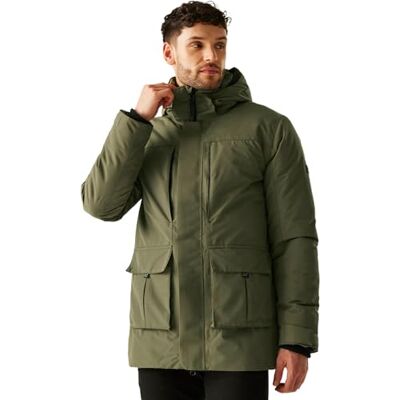 Regatta Mens Marron Waterproof Jacket Insulated Water Repellent Padded Winter Coat Regatta Mens Marron Waterproof Jacket Insulated Water Repellent Padded Winter Coat