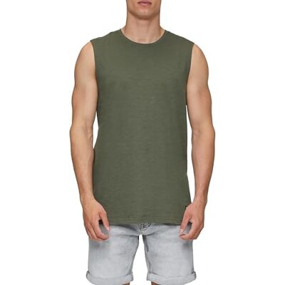 QS Men's T-Shirt, Olive 7929, XS QS Men's T-Shirt, Olive 7929, XS
