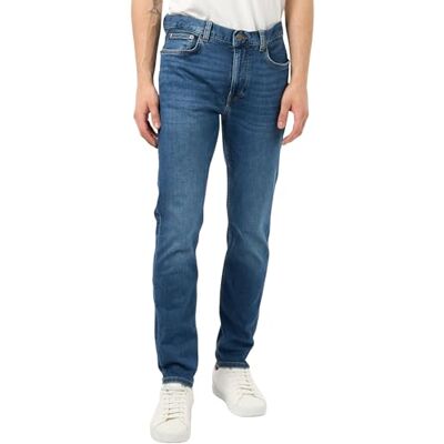 Tommy Hilfiger Men's CORE Bleecker MID Blue MW0MW39041 Slim, Denim, 28W / 34L Tommy Hilfiger Men's CORE Bleecker MID Blue MW0MW39041 Slim, Denim, 28W / 34L