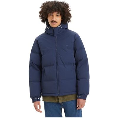 Levi's Men's Rockridge Short Puffer Jacket, dress blue, XL Levi's Men's Rockridge Short Puffer Jacket, dress blue, XL